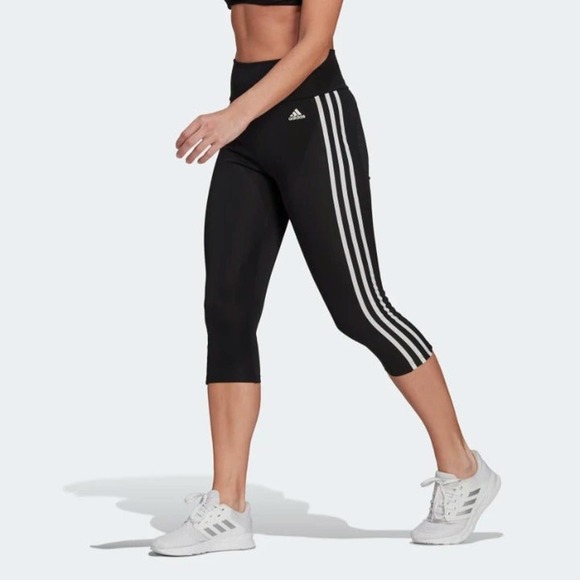 adidas Pants - (153)NWOT Adidas High Rise 3/4 Tights - Medium